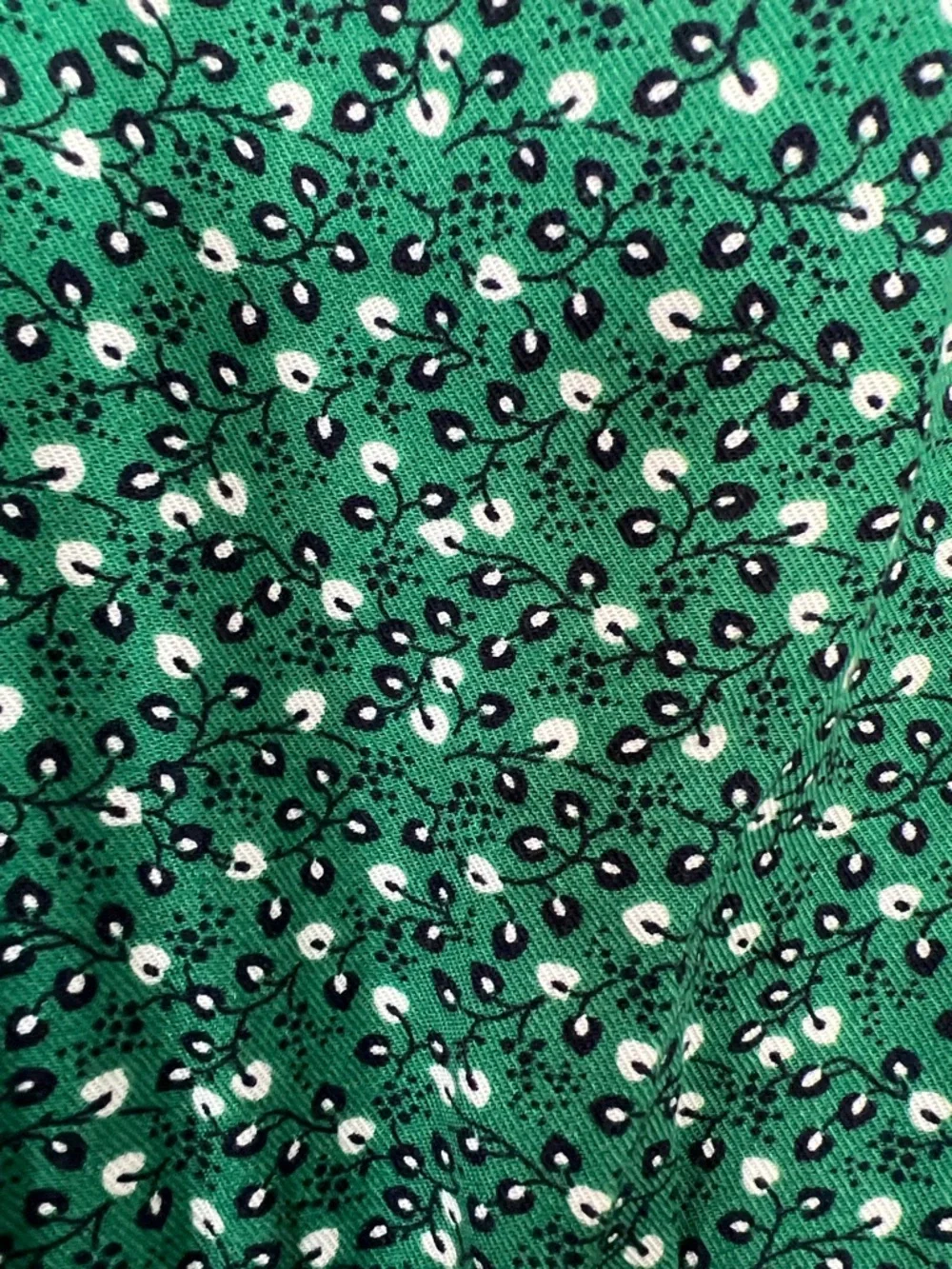 Amazon Essentials Green Floral Square-Neck Maxi Dress - Picture 4 of 5